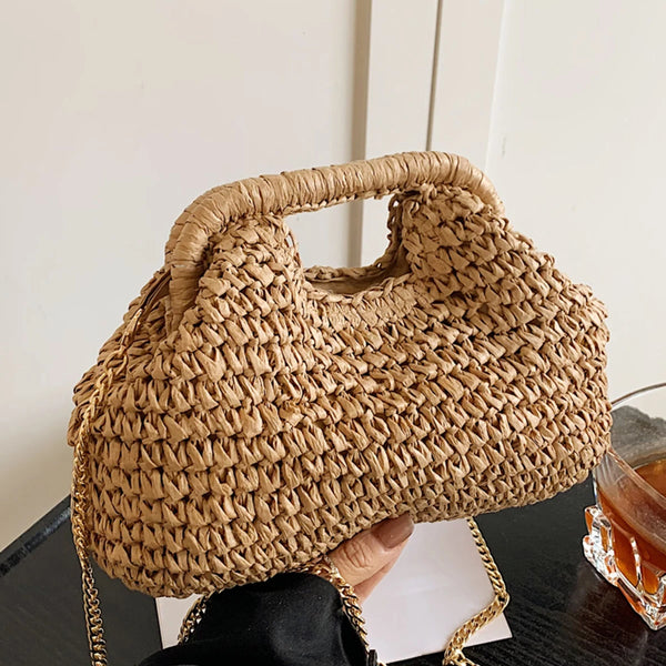 Sac en Paille Naturel