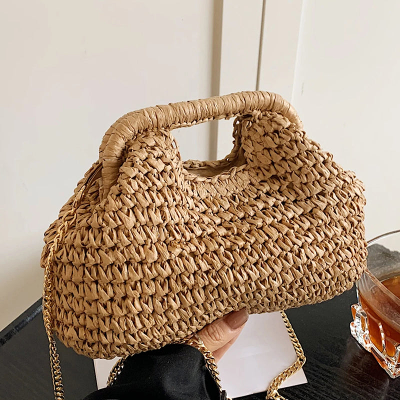 Sac en Paille Naturel