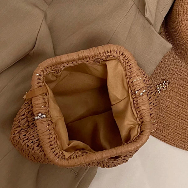 Sac en Paille Naturel