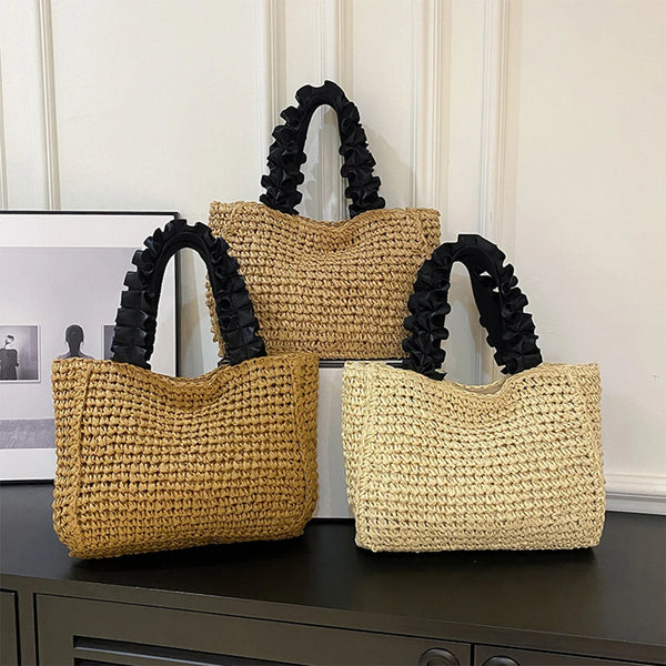 Sac Cabas Osier Naturel