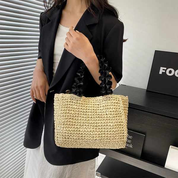 Sac Cabas Osier Naturel