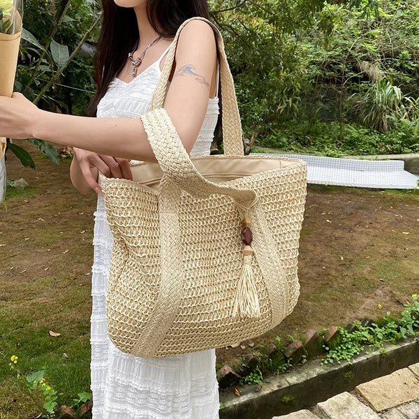 Sac en Rotin Naturel