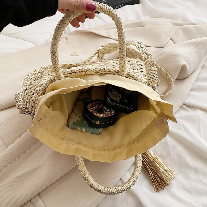 Sac Osier à Main Tressé