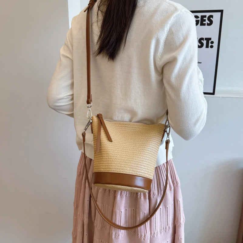 Sac Osier Chic Bohème
