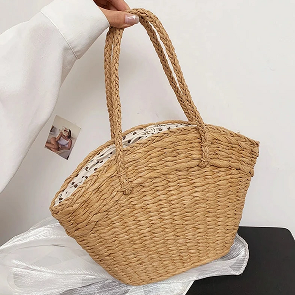 Sac Panier en Paille