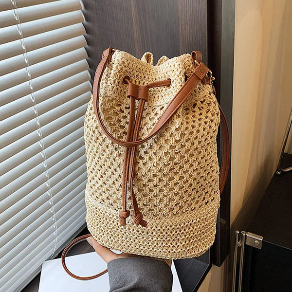 Sac Panier Paille d’Été