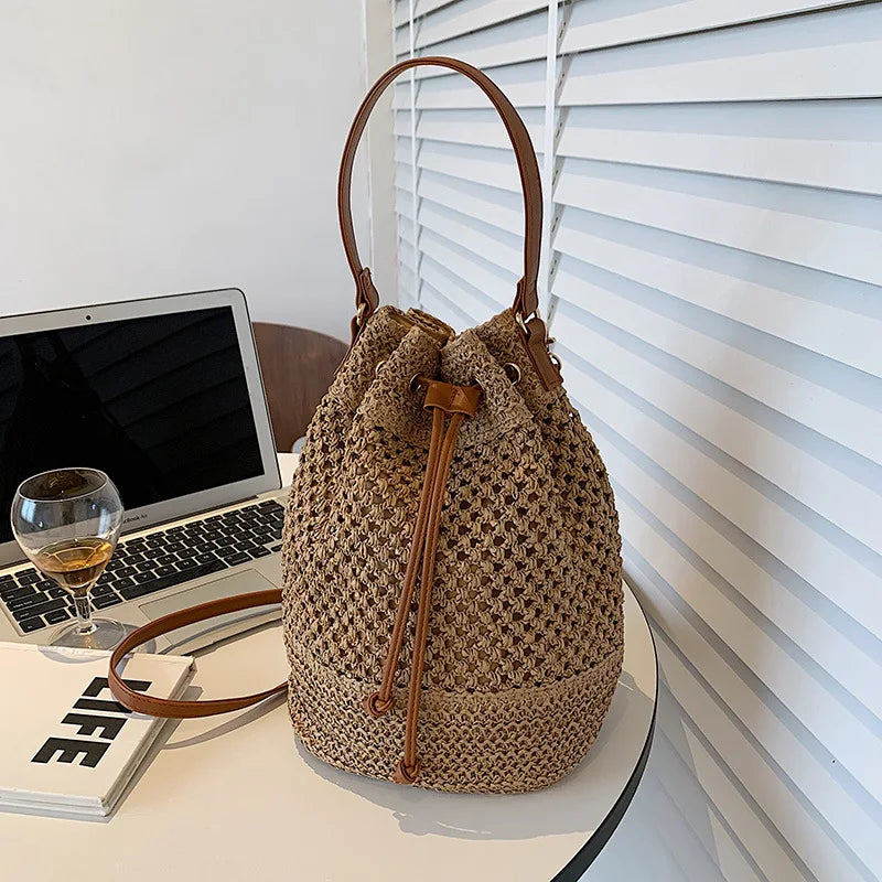 Sac Panier Paille d’Été
