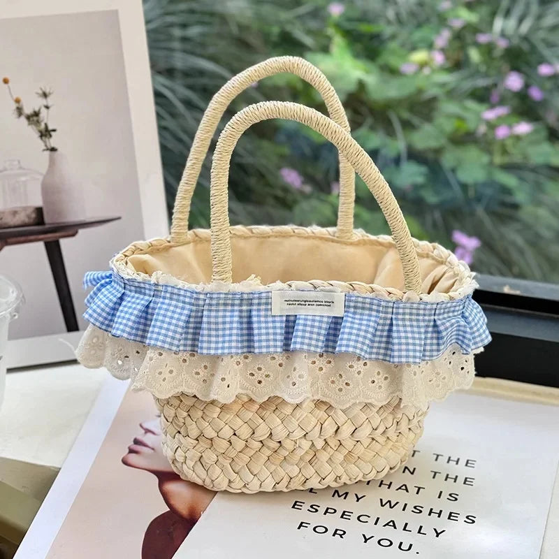 Sac Panier Rotin