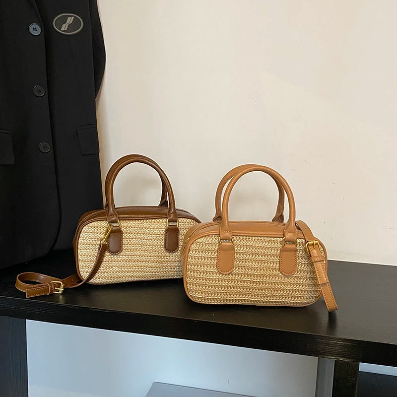 Sac Rotin Femme Chic