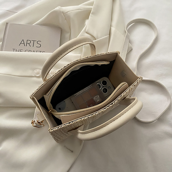 Sac en Osier Vintage