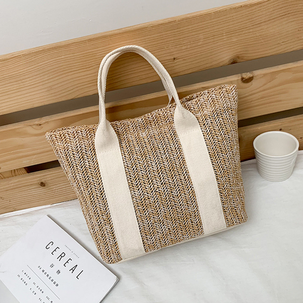 Sac en Paille Rectangulaire