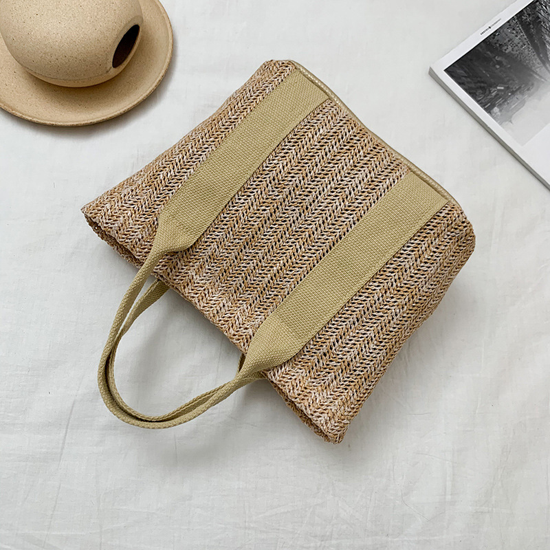 Sac en Paille Rectangulaire Boutique Sac en Paille